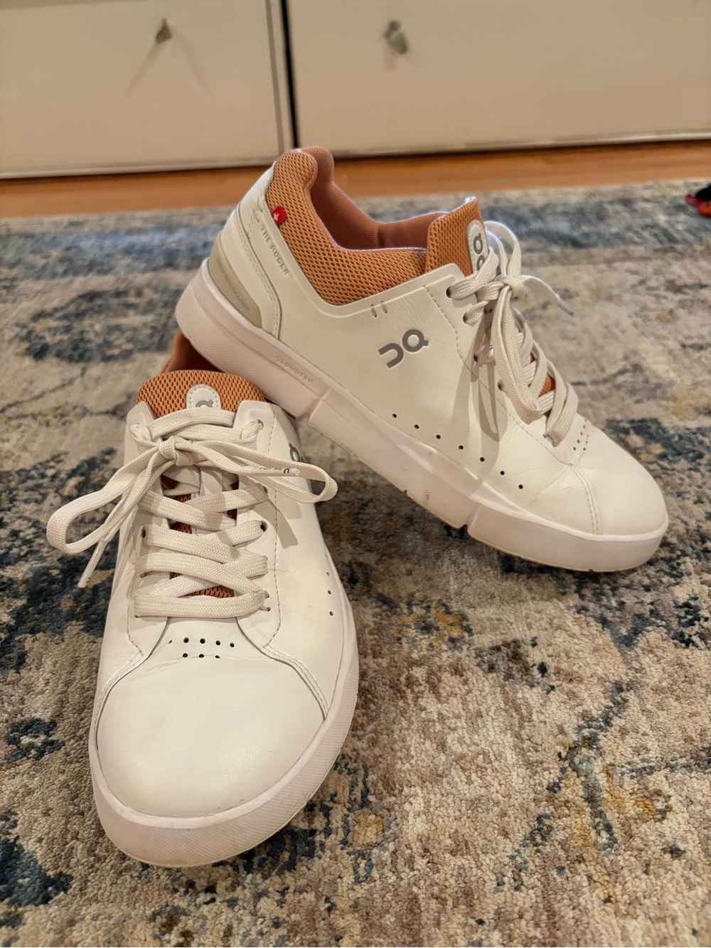 On Cloud The Roger Advantage Lace Up Tennis Shoes Sneakers Women’s Size 7.5 US